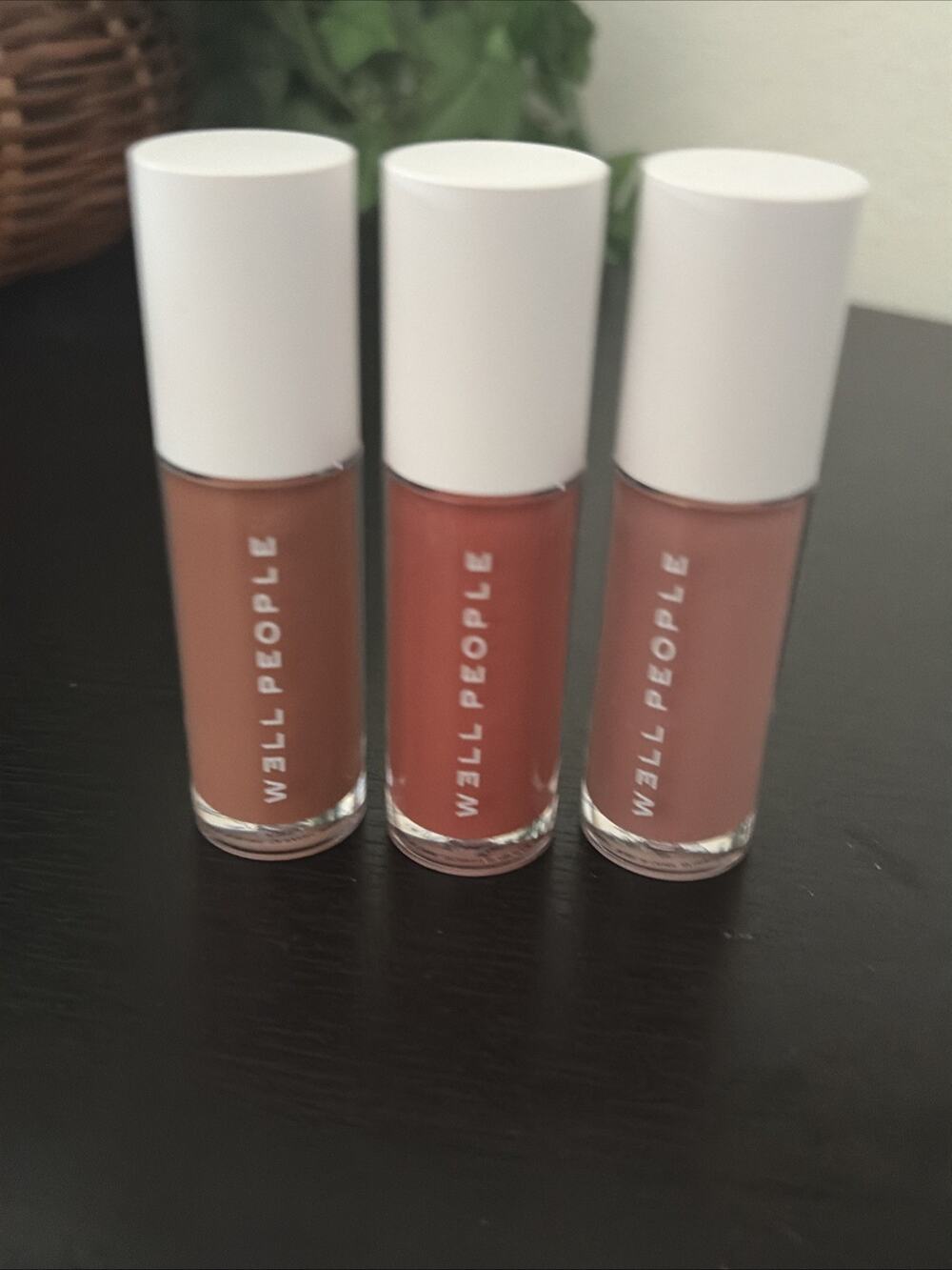** Well People Lush Lip Tinted Oil, Moisturizing Lip Oil - Lot Of 3 (226)